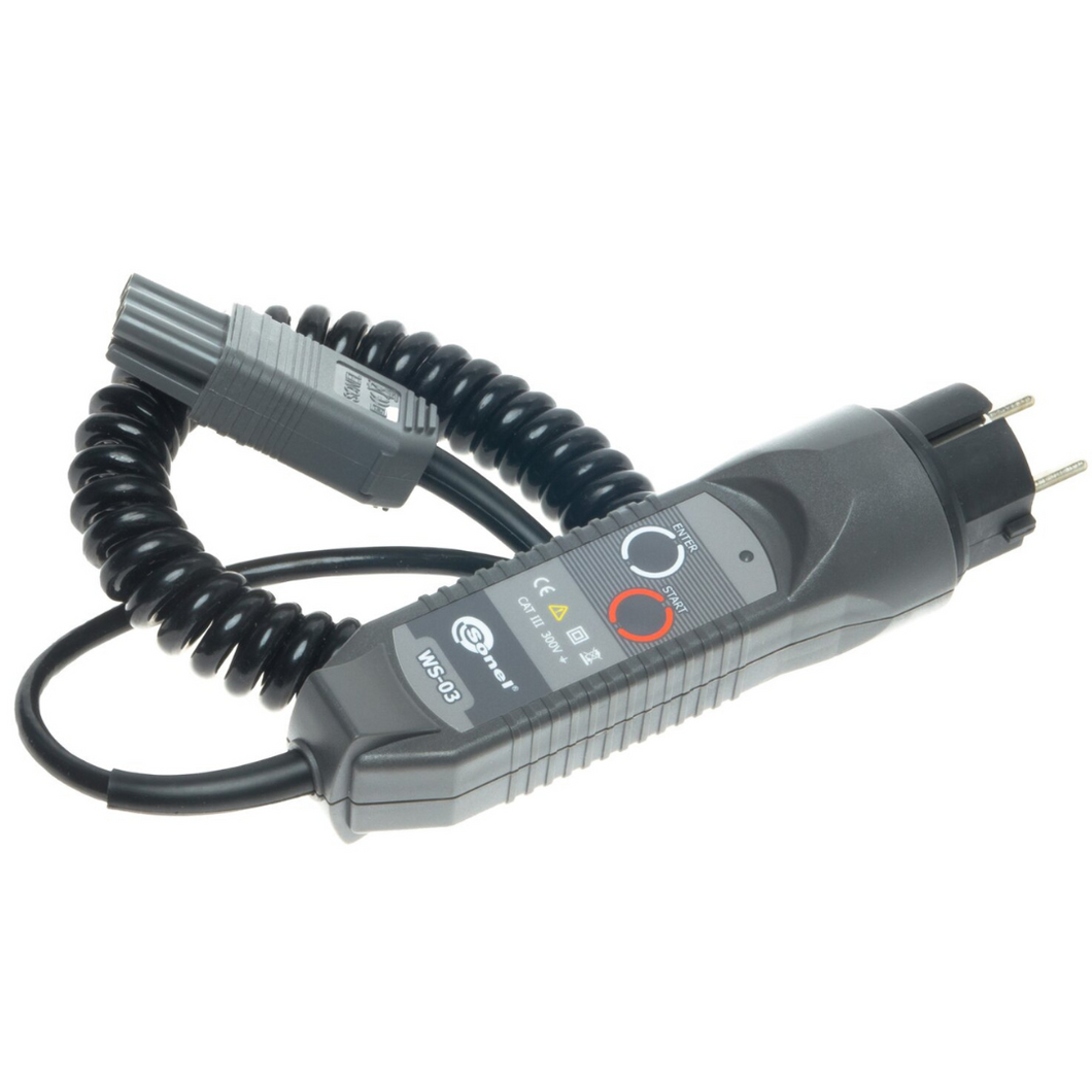 Adaptador con botón START con UNI-SCHUKO (WS-03)