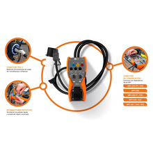 Adaptador EVSE-01 para probar estaciones de carga de vehículos