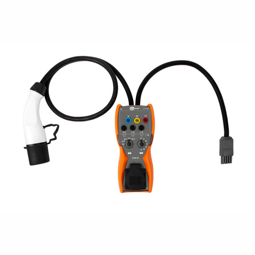 Adaptador EVSE-01 para probar estaciones de carga de vehículos