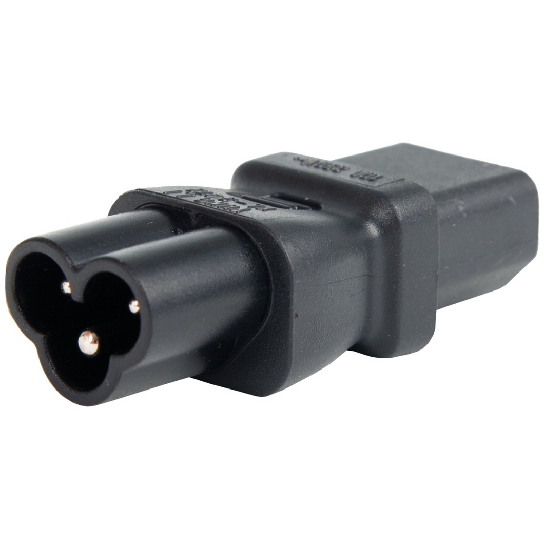 Adaptador de enchufe IEC 60320 C6 a bloque de conector IEC 60320 C13