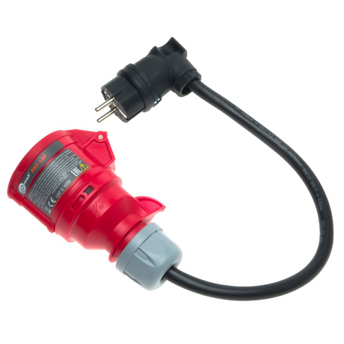 Adaptador de enchufe trifásico 16A 5P