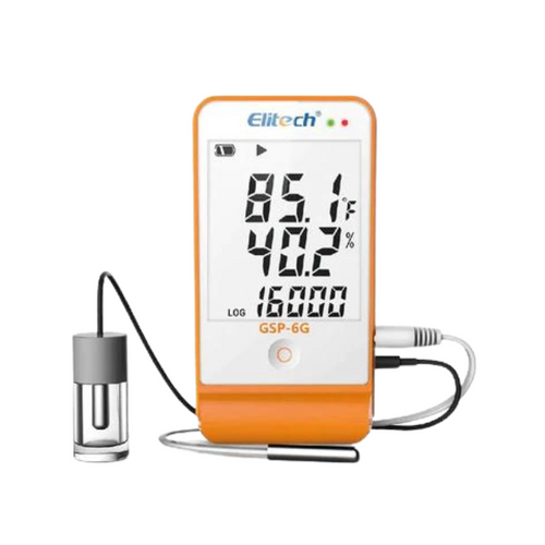 Termohigrómetro (Glicol)Data Logger Elitech GSP-6G -40°C a 85°C