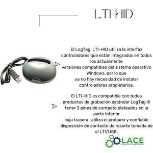 LogTag LTI-HID Interfaz USB