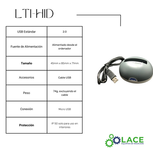 LogTag LTI-HID Interfaz USB