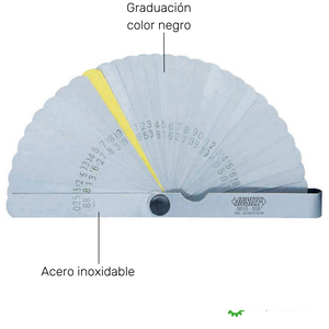 Calibrador de espesores Insize 4608-31