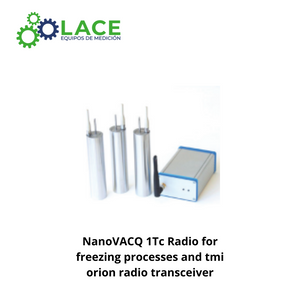 Data Logger Alta Precisión Temperatura TMI Orion NanoVACQ 1Tc FullRadio for freezing processes and TMI-Orion radio transceiver (Multirangos)