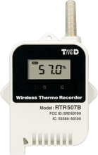 Termómetro Data Logger TandD RTR507B Temperatura: -25 a 70 °C Humedad: 0 a 99 % HR (-20 °C~)