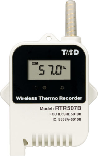 Termómetro Data Logger TandD RTR507B Temperatura: -25 a 70 °C Humedad: 0 a 99 % HR (-20 °C~)