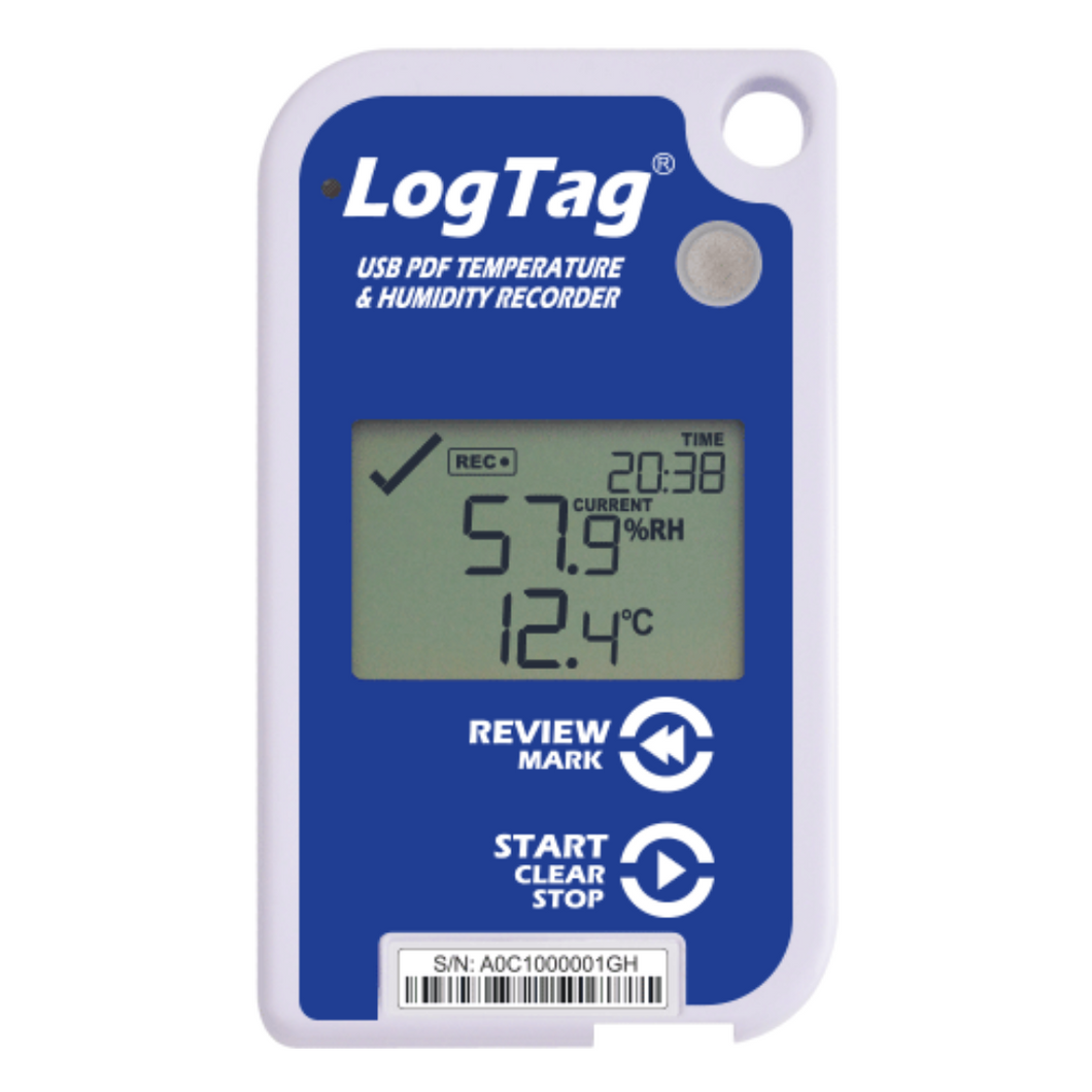 LogTag UHADO-16 DataLogger Humedad y Temperatura -30°C a +70 °C y 0 a 100%HR