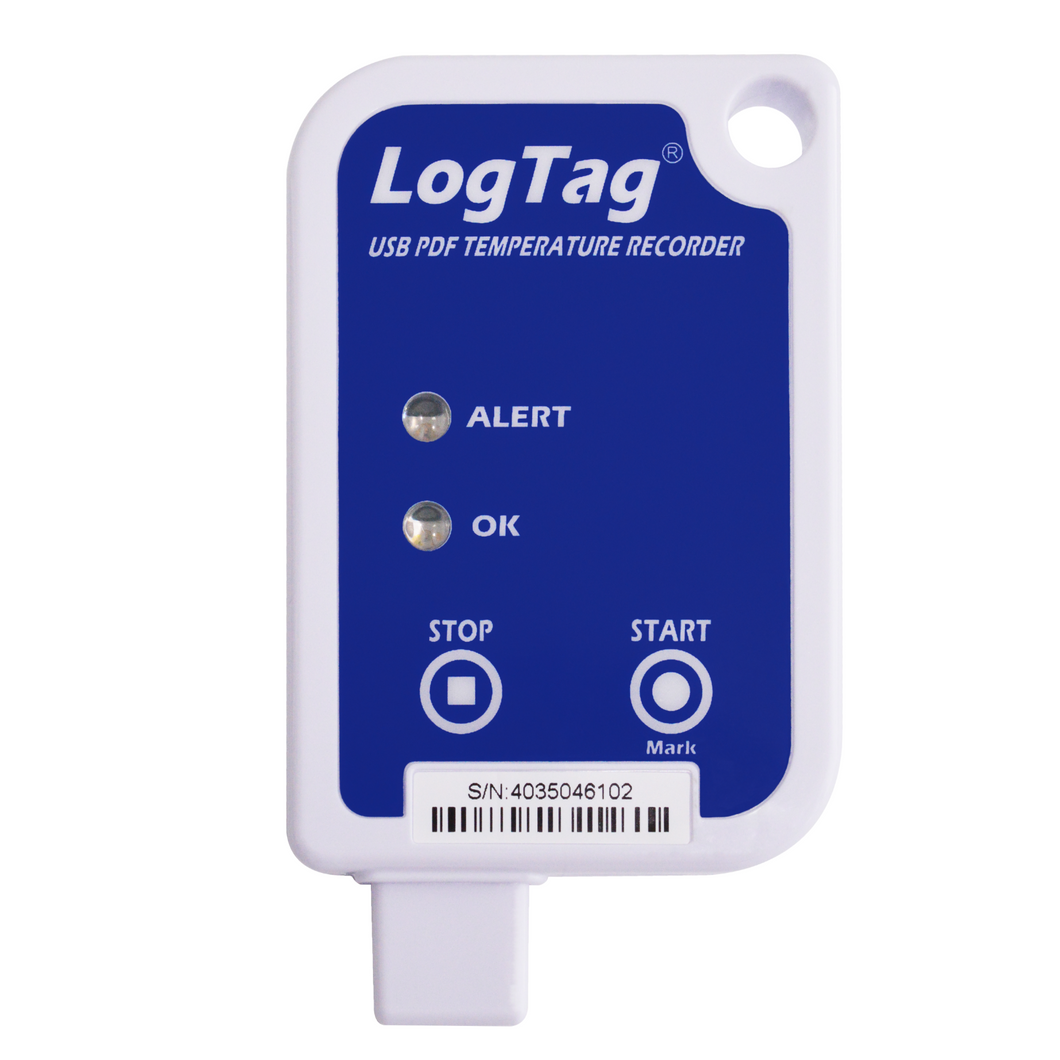 LogTag USRIC-8 Monitoreo de temperatura -30 °C a 60 °C.