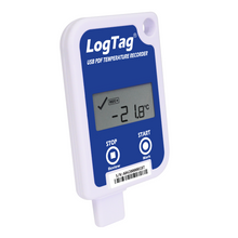 LogTag USRID-16 Registrador de PDF -30 °C a 60 °C.