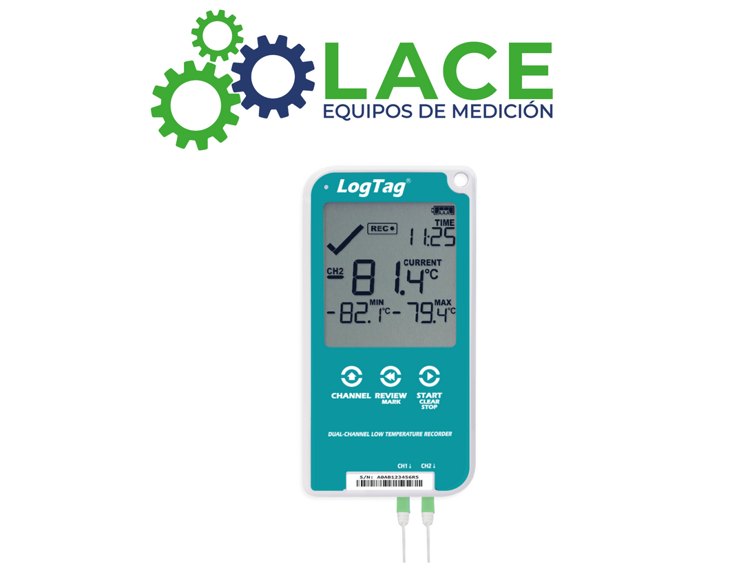 LogTag UTREL30-16 DataLogger Temperatura -90 °C a +40 °C