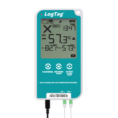 LogTag UTREL30-Wifi DataLogger Temperatura -40 °C a +99 °C