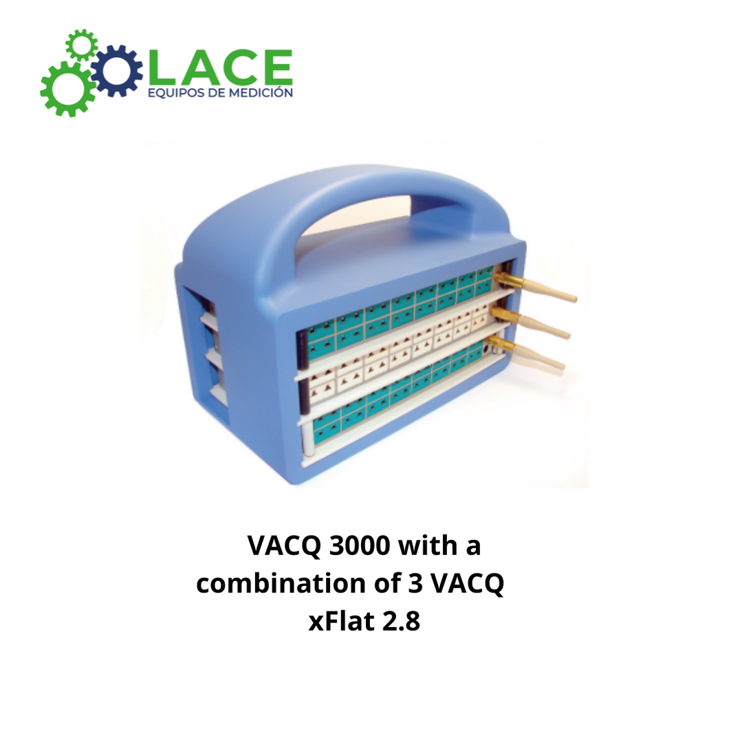 Data Logger Alta Precisión Temperatura TMI Orion VACQ 3000 with 3 VACQ xFlat