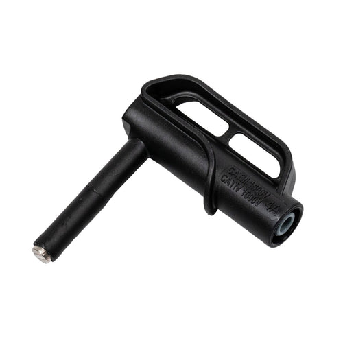 Adaptador de tensión magnética negro
