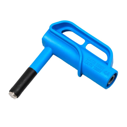 Adaptador de tensión magnética azul