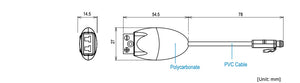 Módulo de entrada TandD TCM-3010 para TR-55i-TC, RTR505B, RTR-505-TC