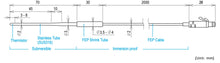 Sensor con protección inoxidable TandD TR-5320 Aprox. 90 seg. (en el aire) Aprox. 3 seg. (en agua agitada) Sumergible (tubo de protección inoxidable)
