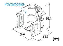 Accesorio de pared TandD TR-05K3L para TR4A+RTR-500B1, TR45, RTR50XBL, RTR-50XL