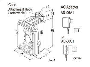 Kit de alimentación ext. TandD RTR-500A2 para TR42A, RTR-50XB, RTR-50X