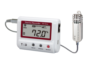 Registrador térmico TandD TR-72nw-S  T+H LAN cableada
