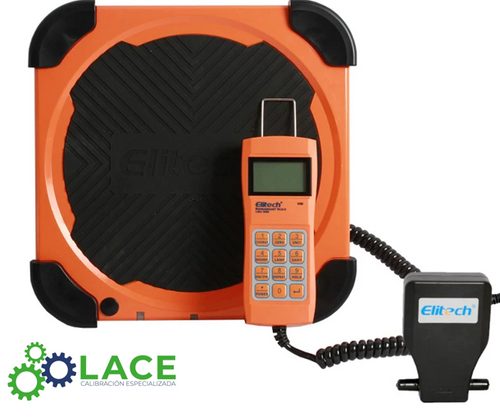 Balanza Refrigerante Programable Elitech LMC-300 con Válvula Automática (100kg)