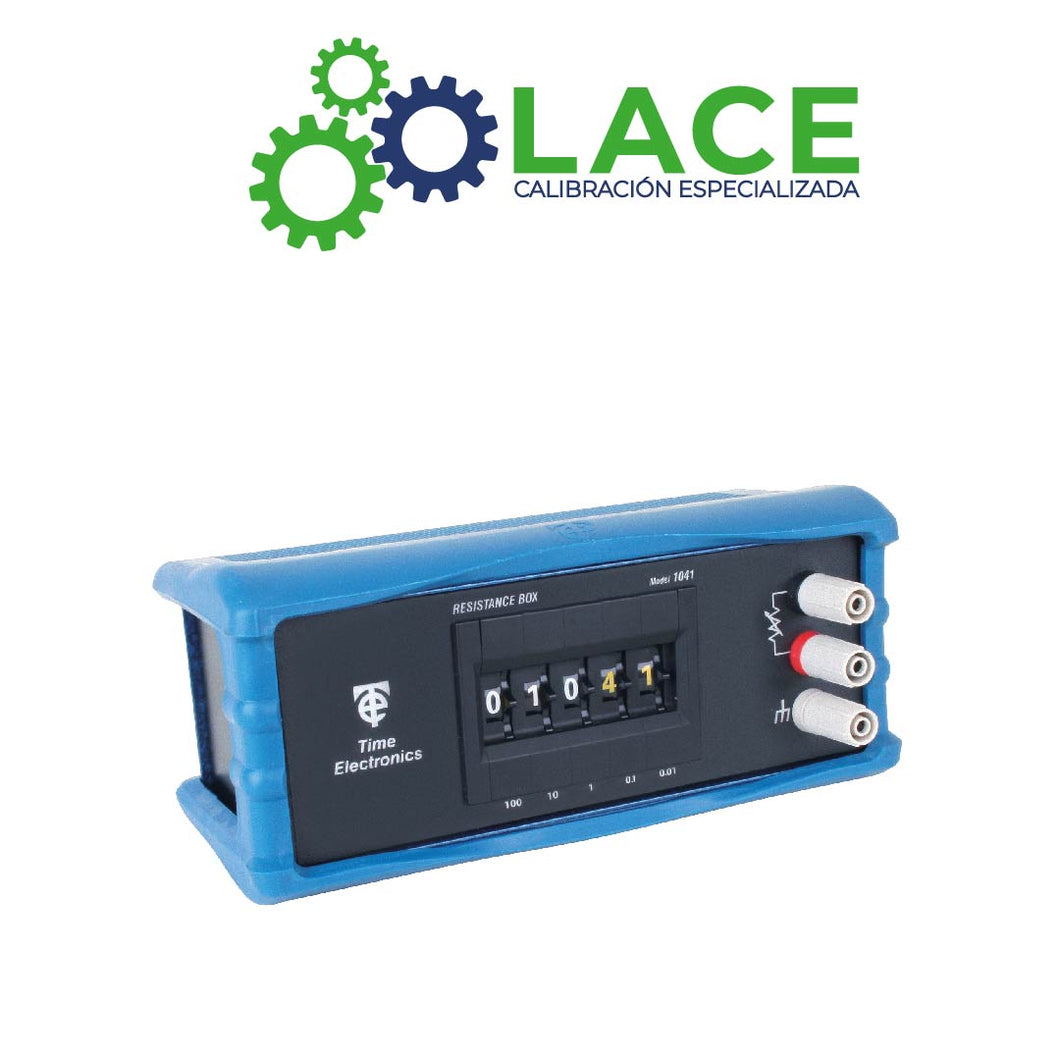 Caja de Décadas de Resistencia 1041 Time Electronics- Bajo Ohm  (0.01 Ohm - 1 kOhm)