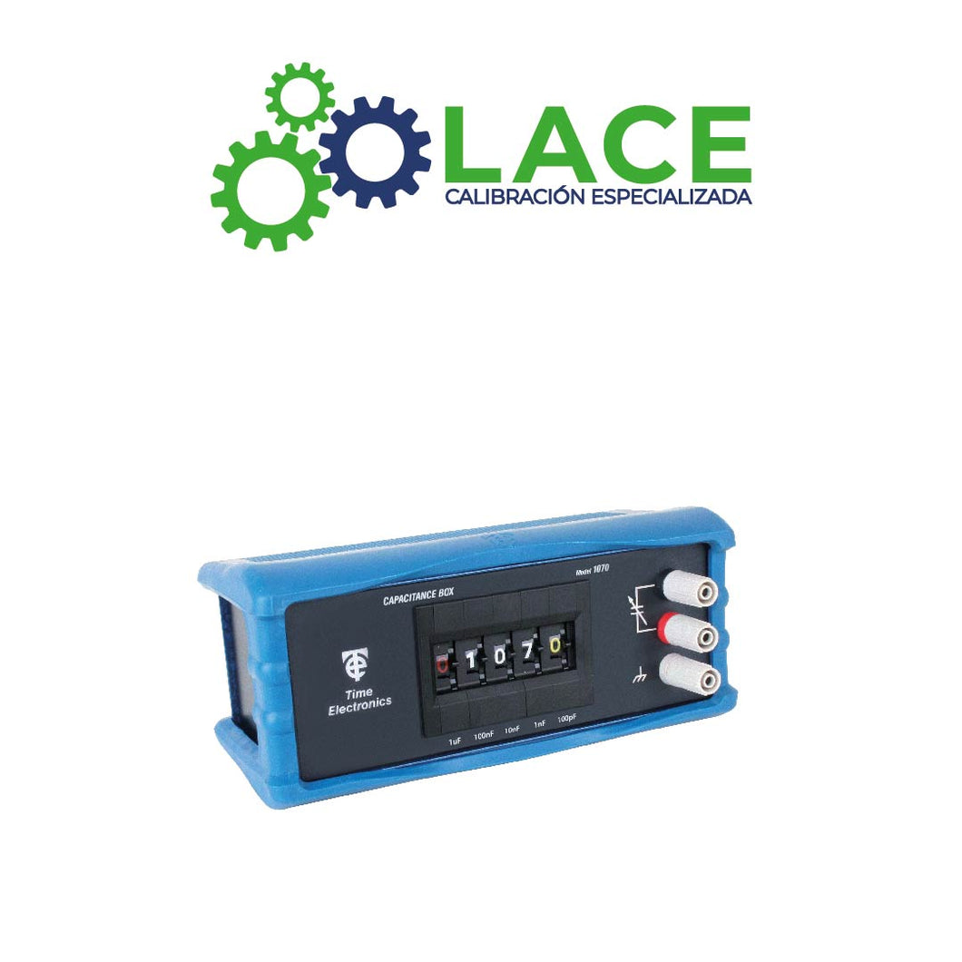 Caja de Décadas de Capacitancia 1070 Time Electronics (100 pF - 10 µF)