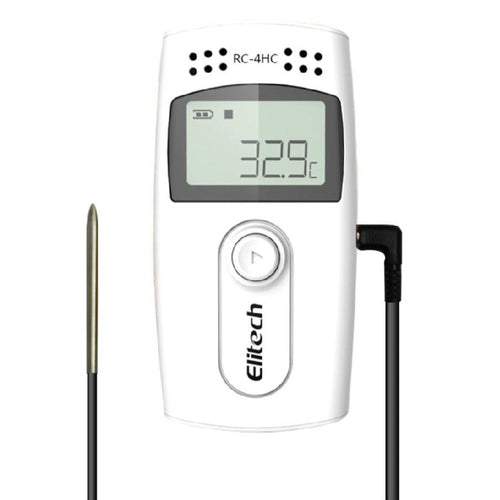 Datalogger temperatura y humedad Elitech RC-4HC -30~60°C