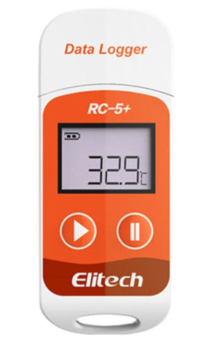 Termómetro Data Logger ElitechRC-5+ PDF -30°C a 70°C