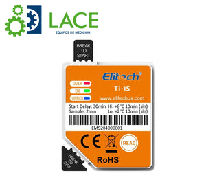 Etiqueta Indicador de Temperatura Elitech TI-2S -30 ~ 60 °C