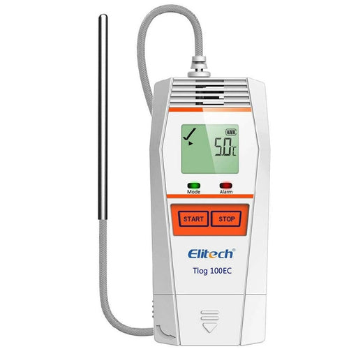 Registrador de Temperatura Elitech T-log 100EC -85°C a 150°C