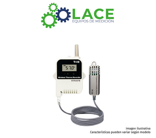 Data Logger Temperatura y Humedad (Alta Precisión) TandD RTR-507B -25~70 °C, 0~99%HR