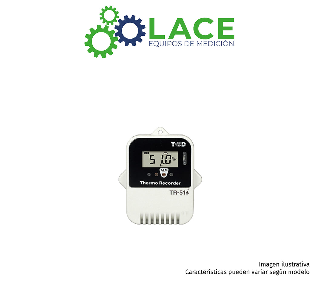 Data Logger Temperatura TandD TR-51i (sensor interno) -40~80 °C