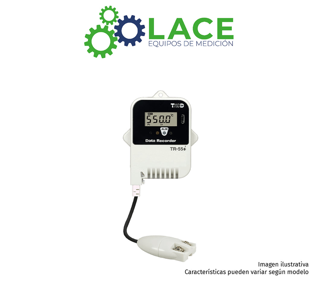Data Logger Temperatura TandD TR-55i-Pt (RTD) -199°C~600 °C