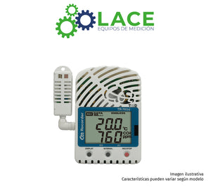 Data Logger Temperatura, Humedad y Analizador de Gas TandD TR-76Ui 0~55 °C; 10~95 %HR; 0~9,999 ppm